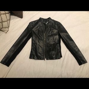 Express faux leather jacket